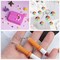 30 Pieces Daisy Flower Pendant Charms Colorful Resin Jewelry Making Ornament DIY Pendant Making Charm for Bracelet Necklace Earrings Keychain Craft